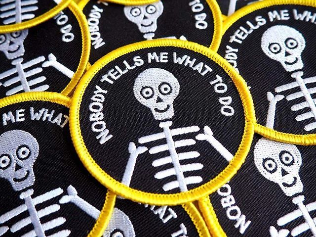hellohelloDODO's tweet image. Morning! Day 4 of @justacard week is about sharing something new...well we’ve just popped this new patch in the shop and we think it’s pretty empowering 😎💀 Our new patches can be bought as part of our 5 for £25 deal too ❤️ .
.
.
#justacard #supportin… ift.tt/2ytwsp1