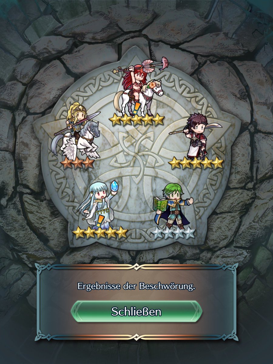 First! 
This was one lucky round of summoning 😍 #FEHeroes