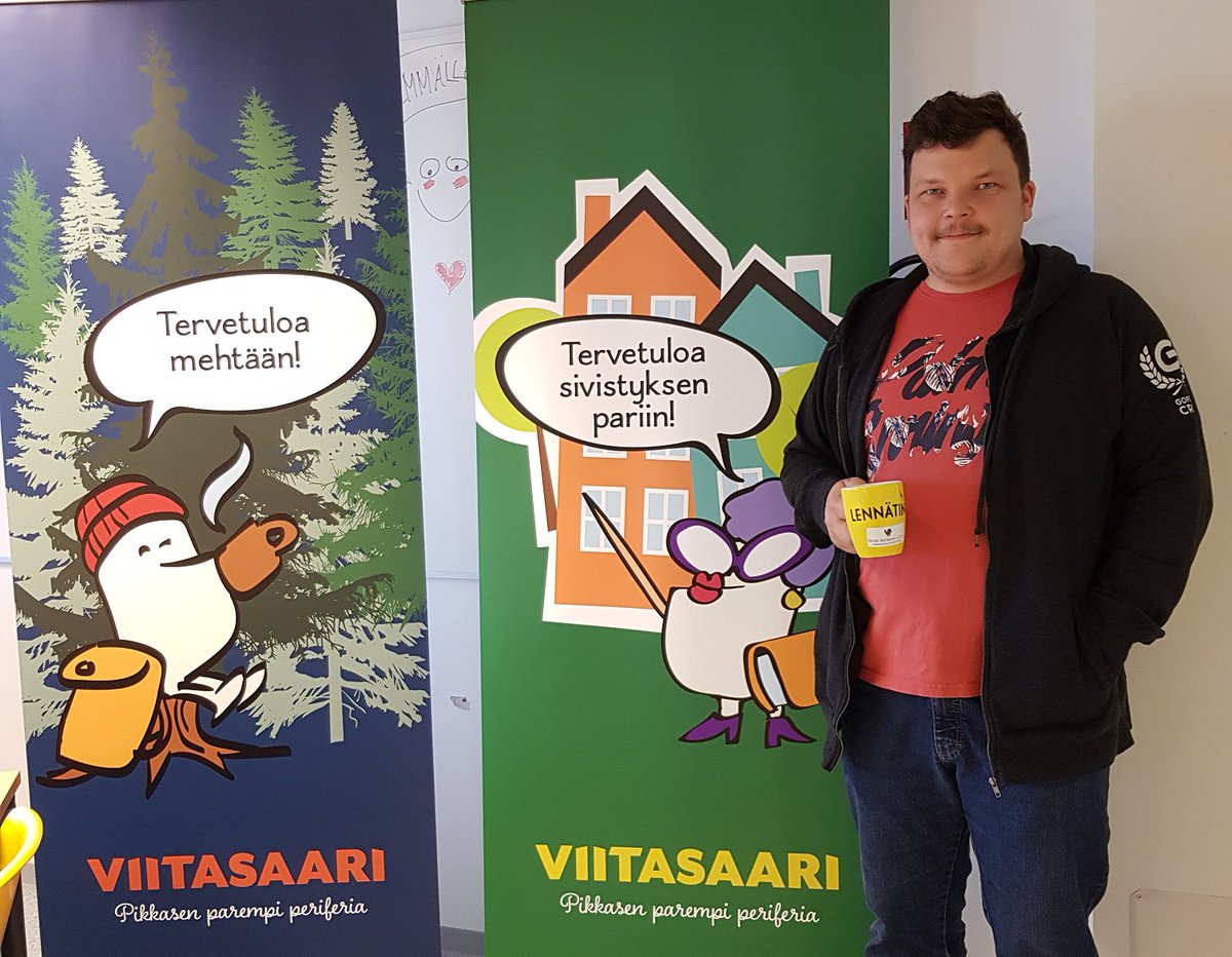 Hienoa, että täällä pikkasen paremmassa periferiassa on avattu yhteistyötila @LennatinVts - #etätyö't onnistuu mainiosti!
Juhannuksen liikenneruuhkat vältetty, työt luistaa ja aamukahvitkin tarjottiin 👍
#pikkasenparempiperiferia #viitasaari #goforecrew #goforejkl #goforesummer