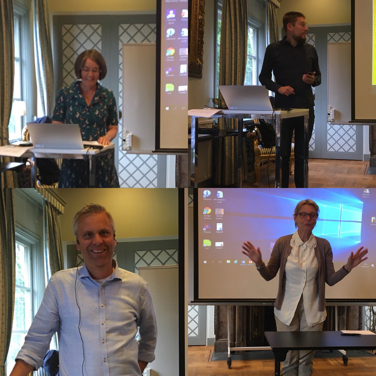 #lidskols samtliga chefer applåderar fram kollegors inspirerande Tedtalks! #sjuktal #kollegialtlärande #eht #förändringsarbete