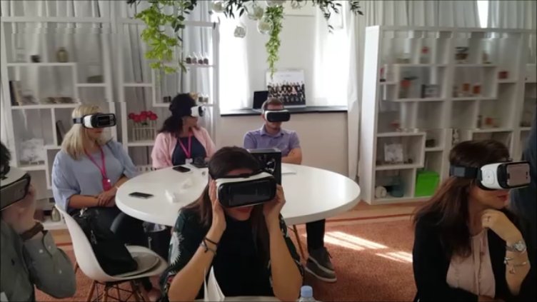 Olorama's tweet photo. Olorama&amp;Lâncome provide immersive experiences with scents synchronized in Cannes International "Education&amp;Retail Congress"... https://t.co/csUJAZWSe8