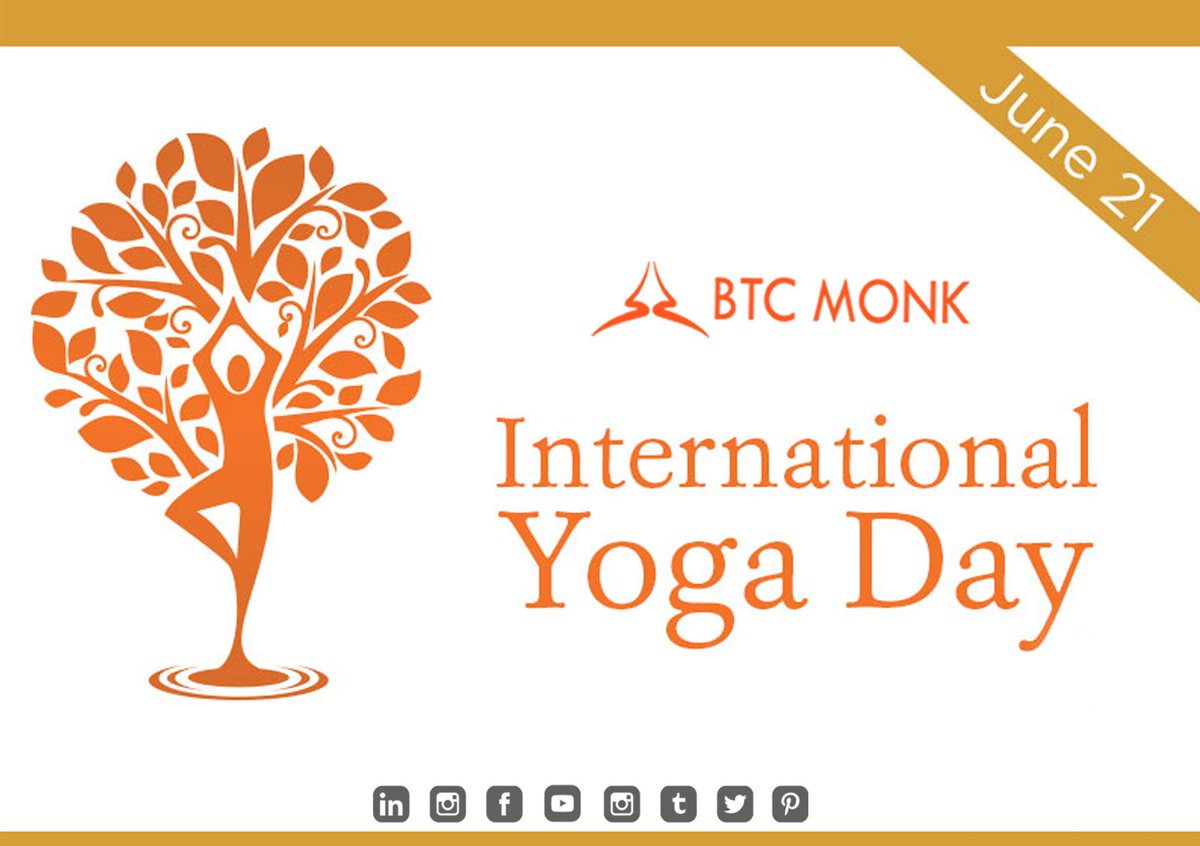 BTCMONK11's tweet photo. You Cannot Always Control what Goes on Outside. But you can Always Control What Goes on Inside.Happy International Yoga Day.🙂🙂

#yogaday #meditation #spirituality 
#yogainspiration #yogalife 
#worldinternationalyogaday https://t.co/9B4WlVqsJO