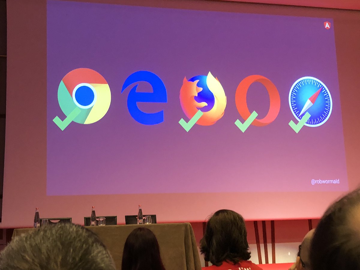 ttzvika's tweet image. At #AngularUP talking about web elements browser support