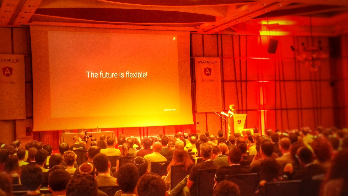 shazoml's tweet image. The future is flexible!

#AngularUP