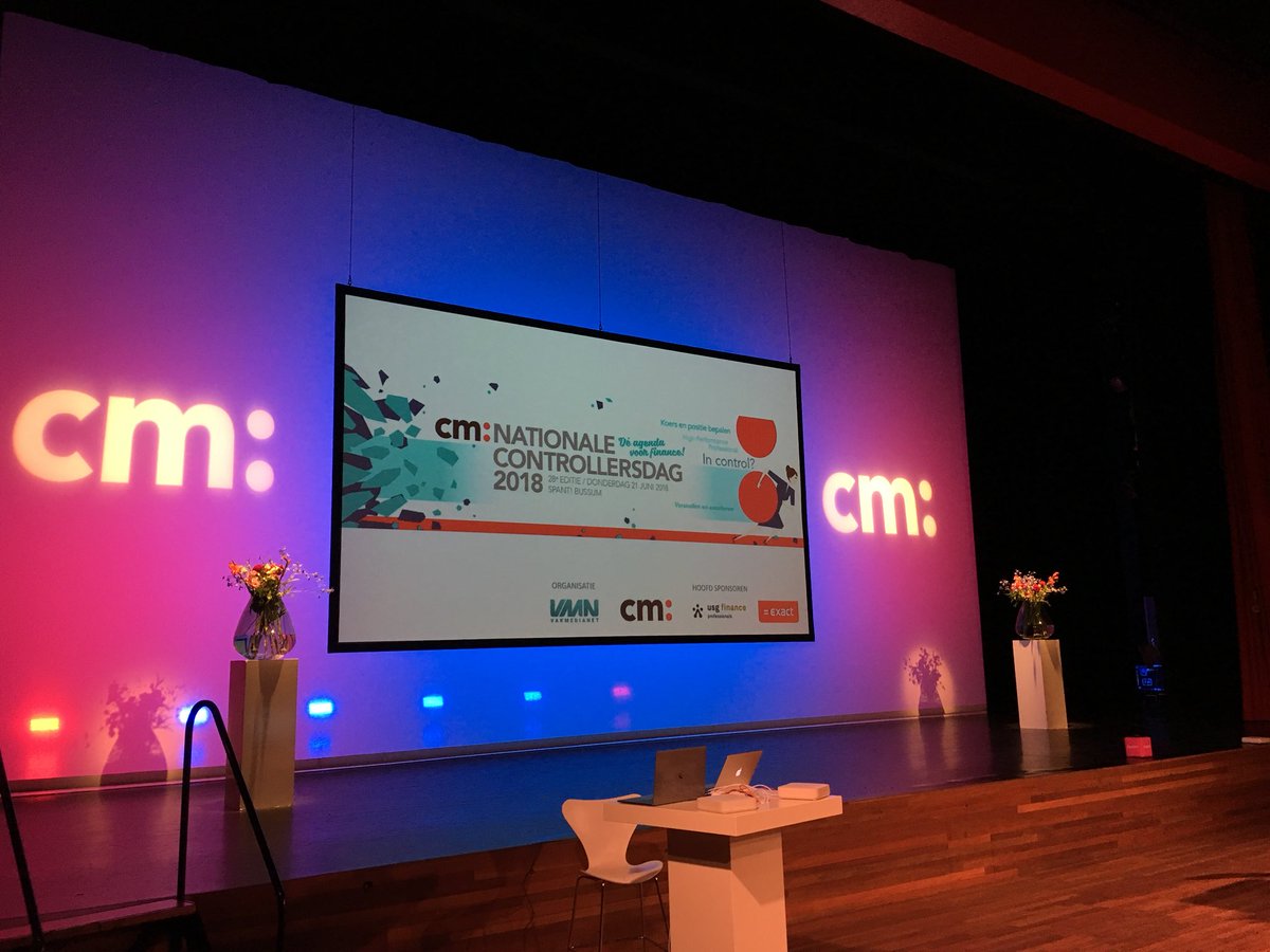AnjaJalink's tweet photo. #cmdag1018 is klaar om te beginnen! https://t.co/xtCN9HO4FF