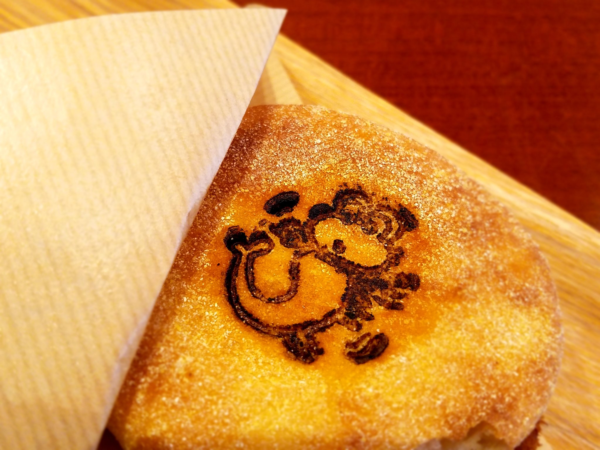 モトグル 本八幡できょうなに食べる Pipon1pipon2 そうそう このイングリッシュマフィンがまた美味しかったのですよ むつごろうの焼印も可愛らしかったです Twitter