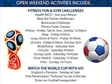 At our Health &amp; Fitness Open Weekend starting tomorrow, there will be a number of taster classes you can try. Call us on 01993893001 to book your space!