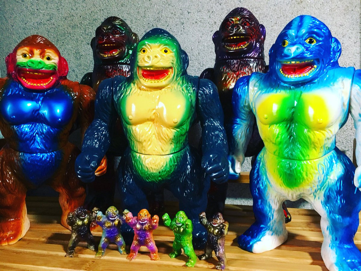 マルサン450 ジャイアントゴリラ LEOそふび坊や on X: 