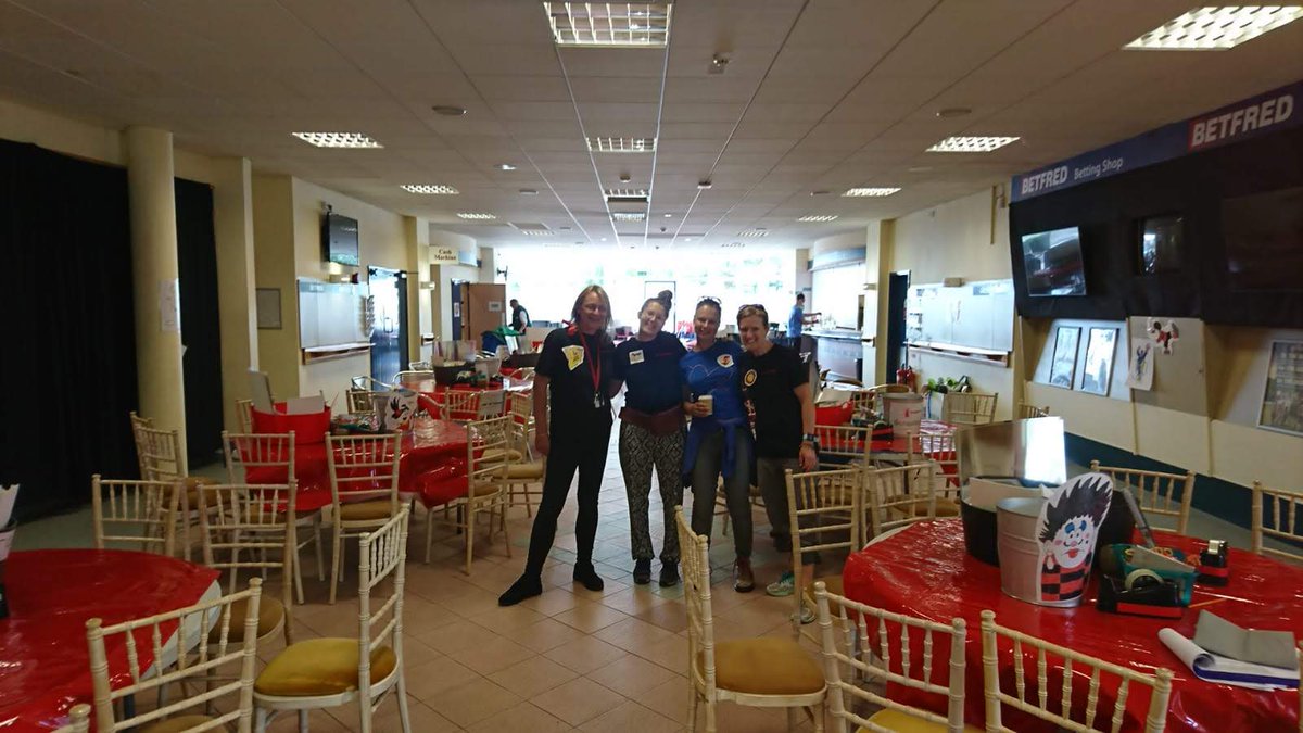 PlayWorksNottm's tweet photo. Our fabulous team of PlayWorkers are out in Leicester today for a Dennis the Menace themed reading event  😀 #WeSayItsGoodToPlay @PlayWorksNottm https://t.co/fhzKvFIt08