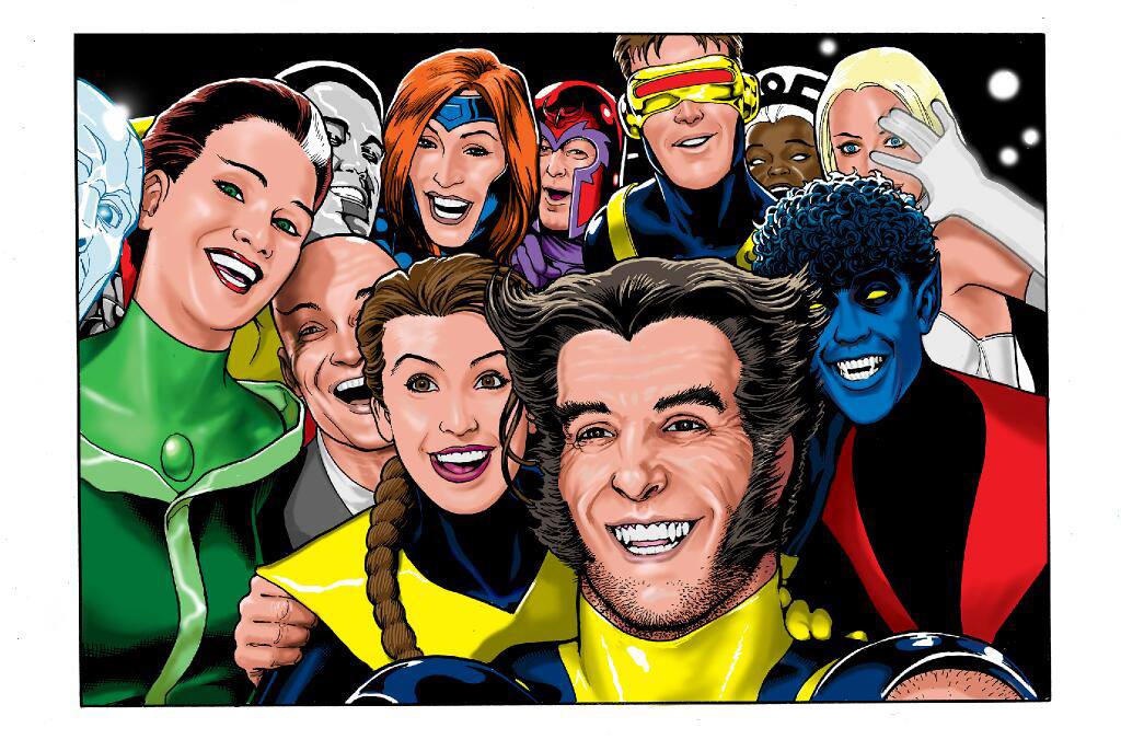 CanadianMutant's tweet photo. Salut ! #NationalSelfieDay https://t.co/nv8bPoLv1T