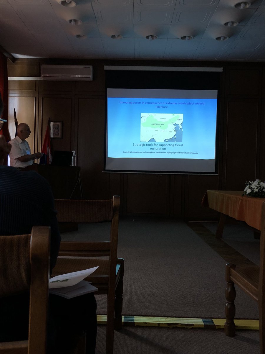ReforestaS's tweet photo. Donato Chiatante kicking off day 2 of the 4th International Reforestation Challenges Conference! https://t.co/j7wB46kiyO