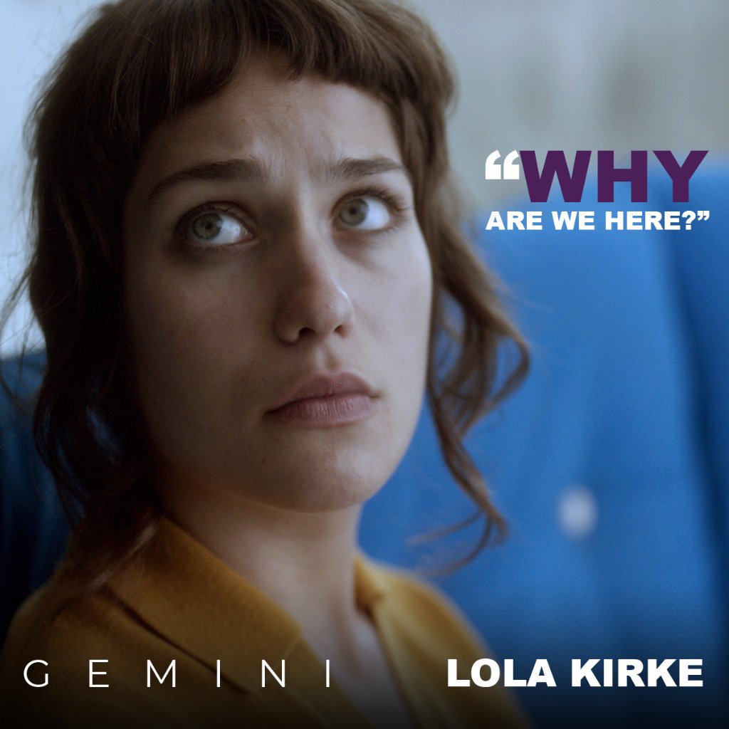 Lola Kirke as the assistant that may know more than she lets on
#GeminiMovie

uni.pictures/Gemini
On Blu-ray and Digital 6/26