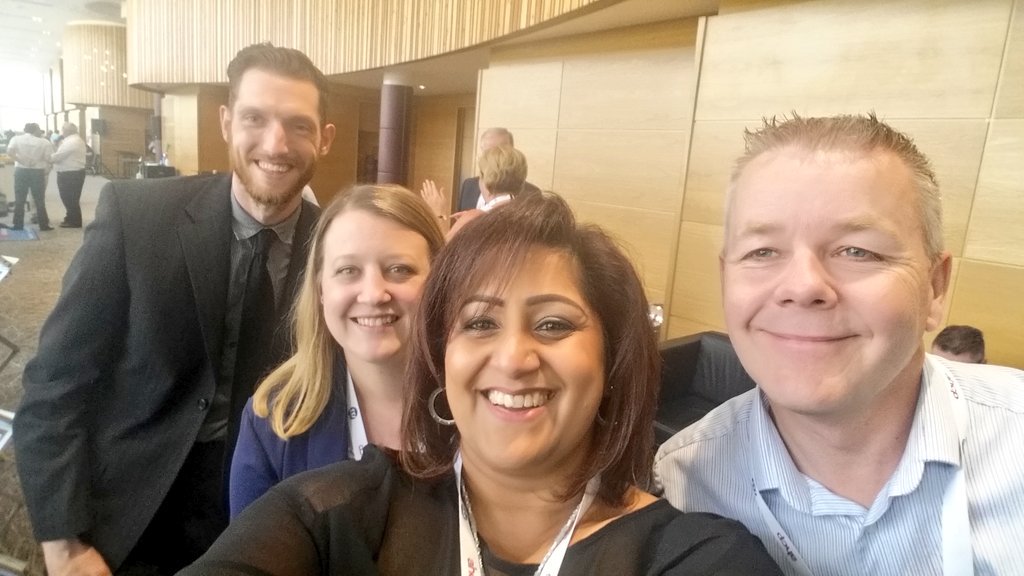 Look who it is! #OCS Team at #AHCP conference....working together with <a href="/ambinetsoftware/">ambinetsoftware</a> to support the NHS