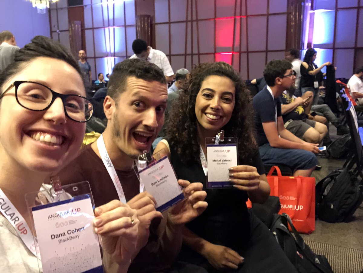 BenLaniado's tweet image. #AngularUP 2018

Yay!