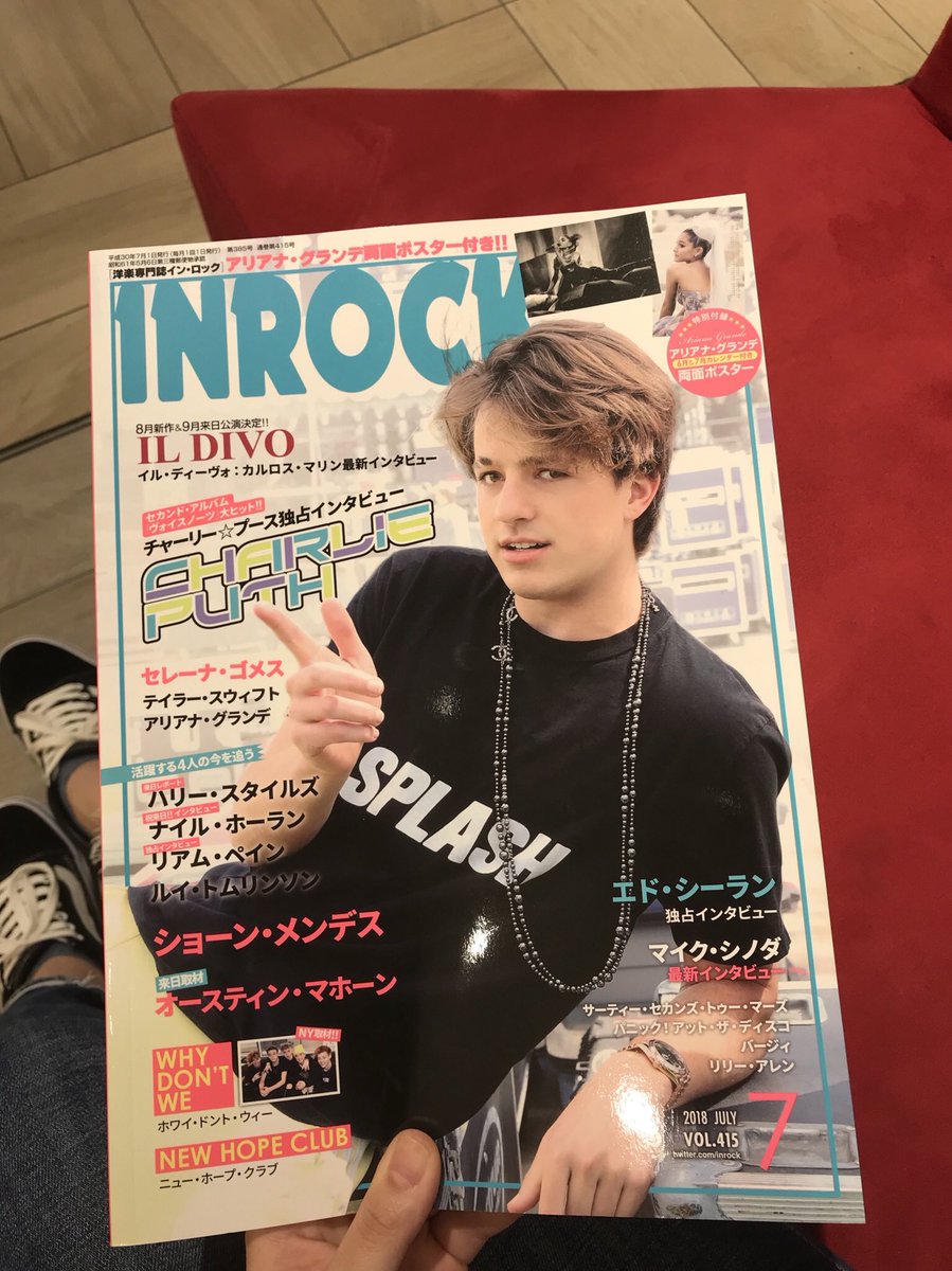 Charlie Puth Japan Maana Terachi Twitter Charlie Puth Japan Maana Terachi Twitter