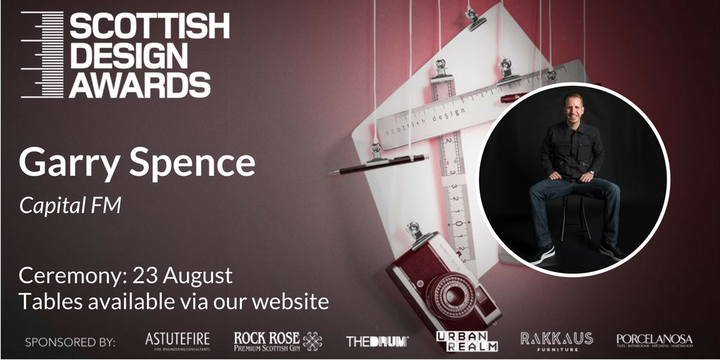 We are very excited to announce our MC for the Scottish Design Awards gala! We can't wait to se you in action Garry Spence! bit.ly/2Mab3Dj It will be a fantastic night!  <a href="/garry__spence/">Garry Spence</a>