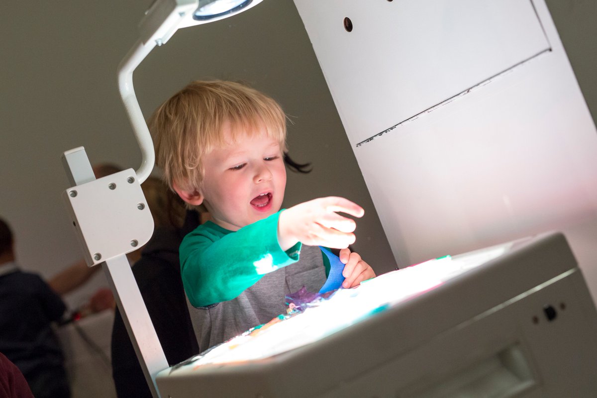 wearechalkNCL's tweet photo. #ThrowbackThursdays to our Noise Lab which was part of @GIFTfest at @balticmill last year. An experimental noise making space - whizz, pop, BANG! #experimental #fantasticforfamilies #music https://t.co/3GSGjGP6T7
