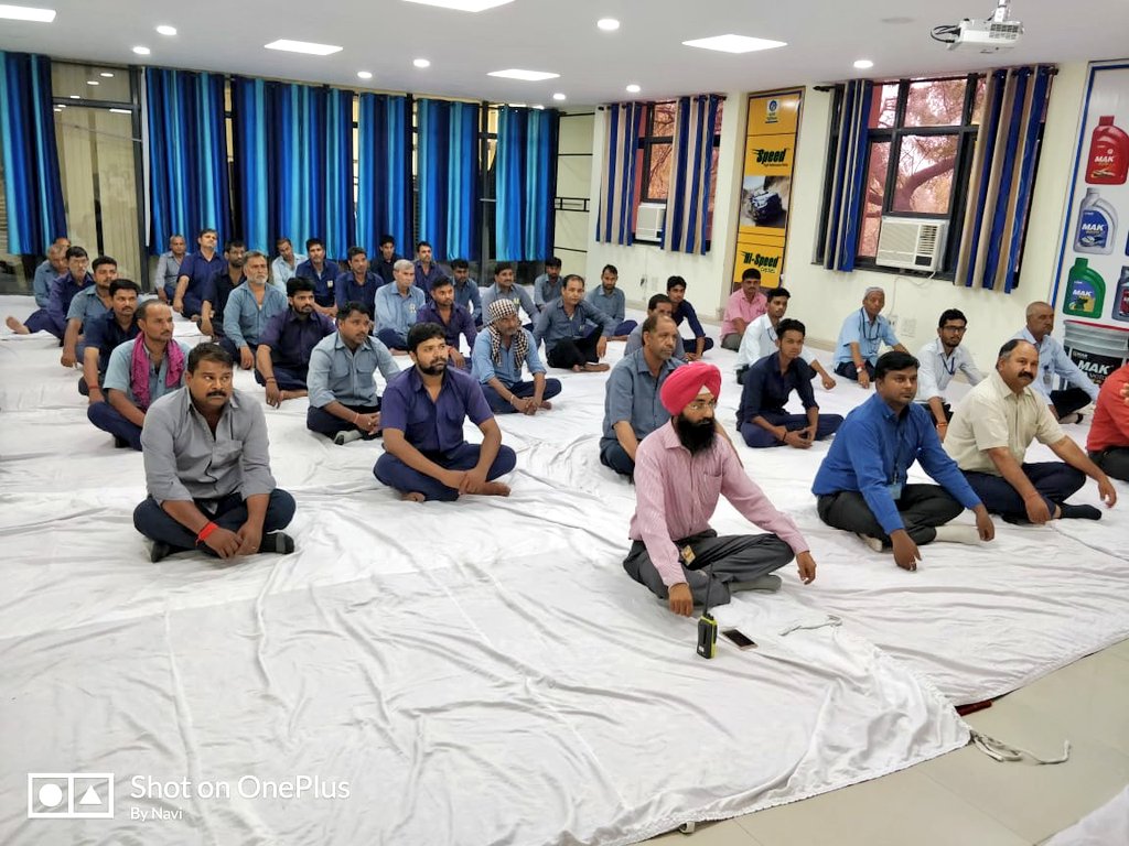 #InternationalYogaDay2018 at Bijwasan Installation