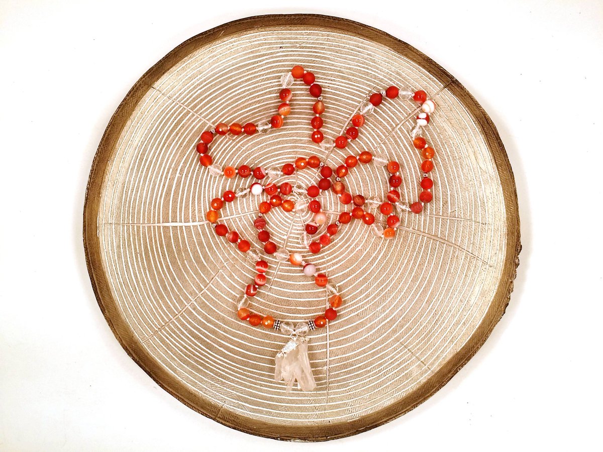 Mindful_Methods's tweet image. Creative Flow Charging Mala - Carnelian, Crystal Quartz and Agate tuppu.net/892ee2f7 #Etsy #MindfulMethodsShop #mindful #MalaBeads