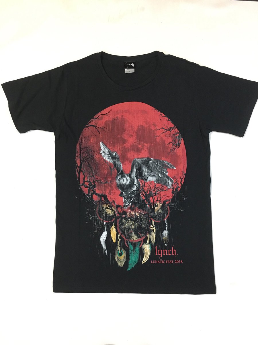 LUNATIC FEST.2018 Tシャツ&サコッシュを作りました。その他のグッズも
