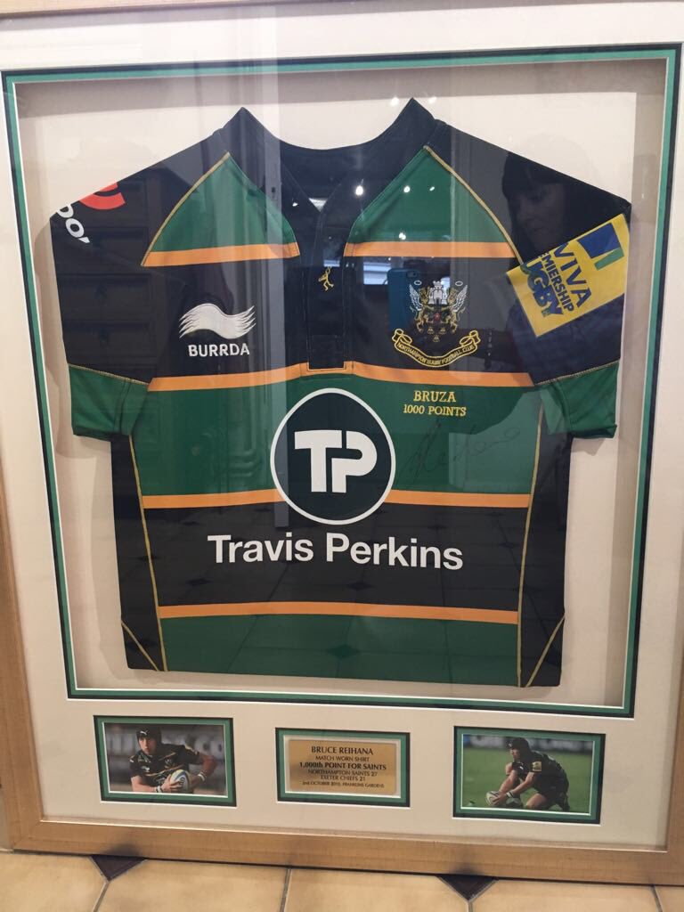 Teaser #4

Rugby Memorabilia Heaven

<a href="/christianday/">Christian Day</a> last ever Saints shirt &amp; red headguard?

The shirt and boot that <a href="/StephenMyler/">Stephen Myler</a> used to score his final Saints points?

<a href="/BruceReihana/">Bruce Reihana</a> shirt in which he scored his 1000th Saints point?

We’ve got you covered 👌🏼