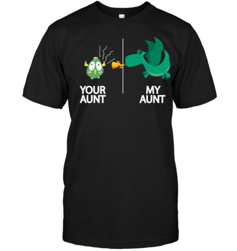 ShopHumor's tweet image. Funny Fantasy Your Aunt My Aunt T-Shirt Kid Dragon Shirt 😉
Order Here 👉 eternalhumor.com/collections/t-…
#aunties #family #aunt #Dragon