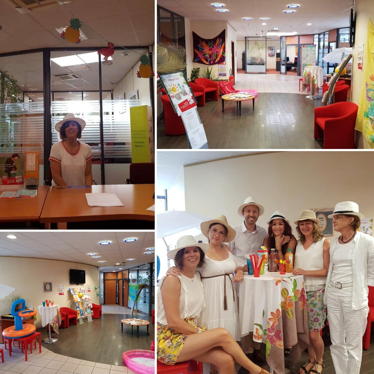 Direction #CapAOC pour la Caisse de Cauderan où nous accueillons nos clients avec des smoothies pour fêter l'été et le retour du soleil !!! poke @soairis <a href="/CMSudOuest/">CMSudOuest</a>