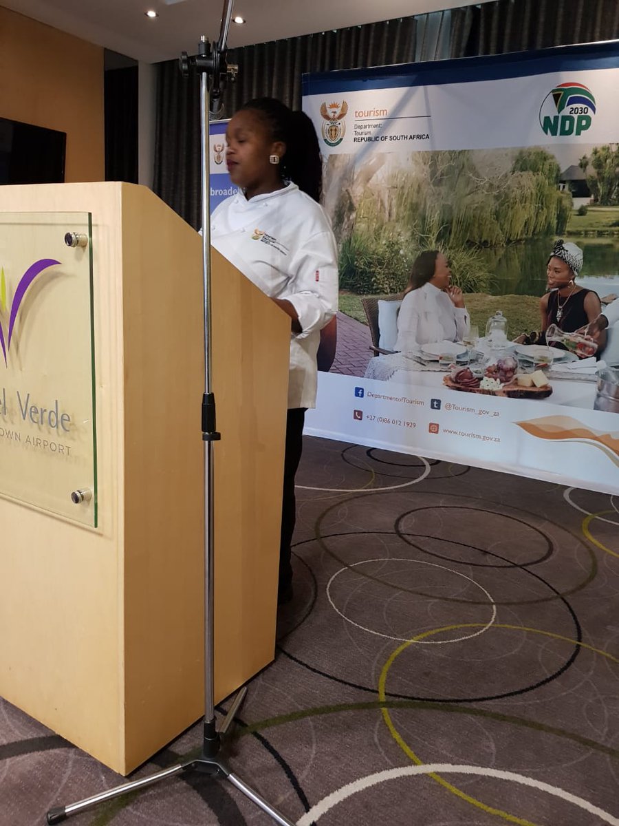 Tourism_gov_za's tweet photo. Learner representatives sharing their journey during their Food Safety Assurer Programme studies #FoodSafetyGraduation #YouthMonth18 https://t.co/EP1vdapDRO