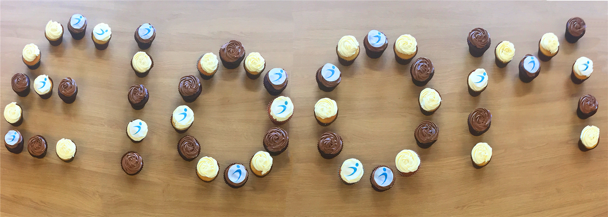 smartpensionuk's tweet photo. We've reached 100 million AUM, it wasn't exactly a piece of (cup)cake but we are celebrating with some from https://t.co/EQvAOlxaXh #goteamsmart https://t.co/aEO5OiMVE1