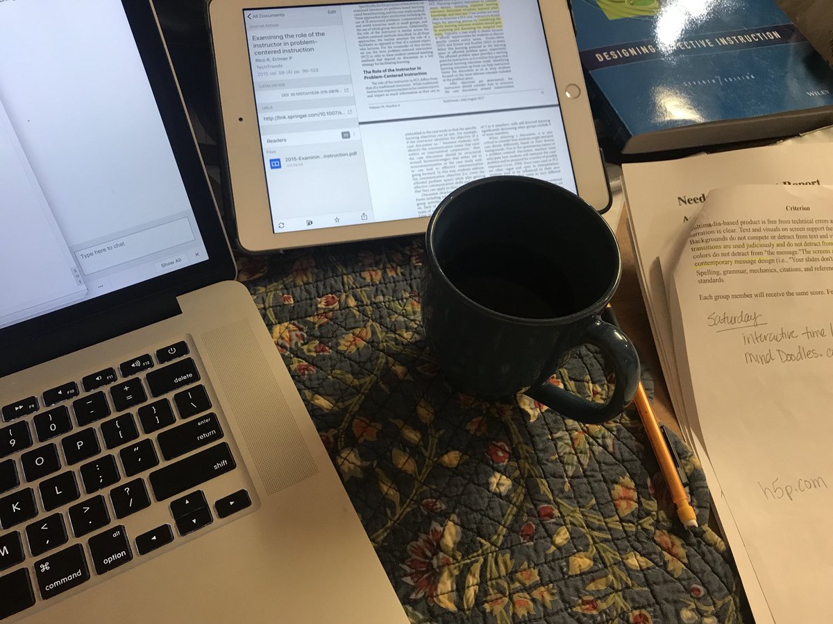 teacher4arc's tweet photo. Mornings when you’re a student #uscedtech #cohortundefeated https://t.co/VvIrd21BYn