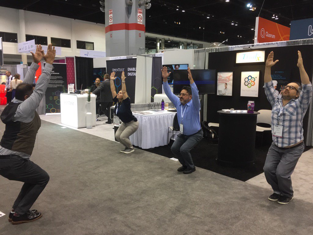 TrialX's tweet photo. Throwback Thursday! Our #yoga enthusiast CEO went head over heels for #clinicaltrials technology at #dpharm2017 #DIA2017.
Look forward to seeing folks at #DIA2018 @DrugInfoAssn
#InternationalYogaDay2018 #YogaDay2018 @ConferenceForum https://t.co/rM1aAEqclz