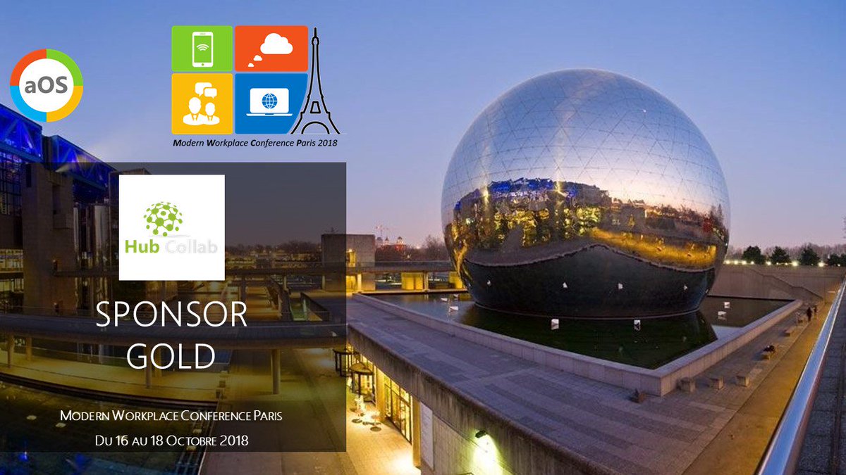 mwcparis's tweet image. 📢 We are extremely excited to announce #Hubcollab with the one and only one @AlexSharePoint as GOLD sponsor! Thanks and see you in Paris!

📢 Nous nous sommes extrêmement heureux de vous annoncer que #HubCollab est sponsor GOLD ! Merci beaucoup et RDV à Paris ! #MWCP18
