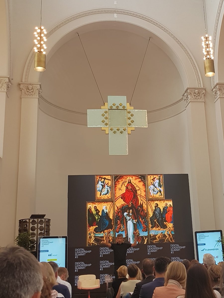 CREATIVE_NRW's tweet image. #dls3: #RangaYogeshwar macht deutlich, woher das Top-Down-Prinzip kommt, nämlich von oben. In Zukunft: Ersetzt der #Algorithms die #Religion in einer "Post-Text-Gesellschaft"? Erhellend und erfrischend. Danke @webdecologne @Koeln @WirtschaftNRW