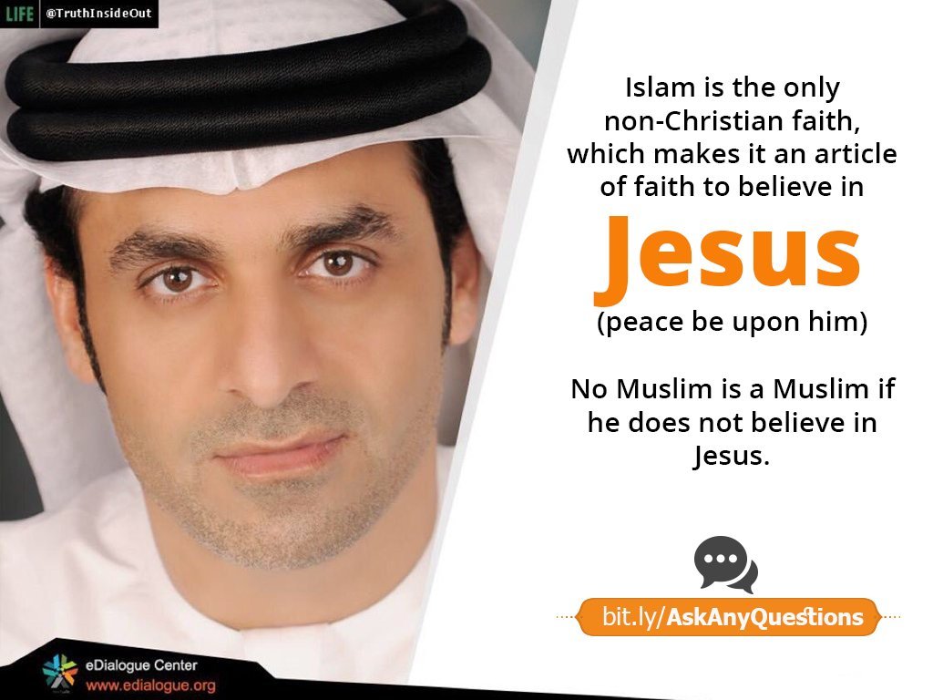 The Meaning Of Life No Muslim Is A Muslim If He Does Not Believe In Jesus Peace Be Upon Him Lets Chat About Jesus In Islam T Co Xxrqyzrj3g Chat