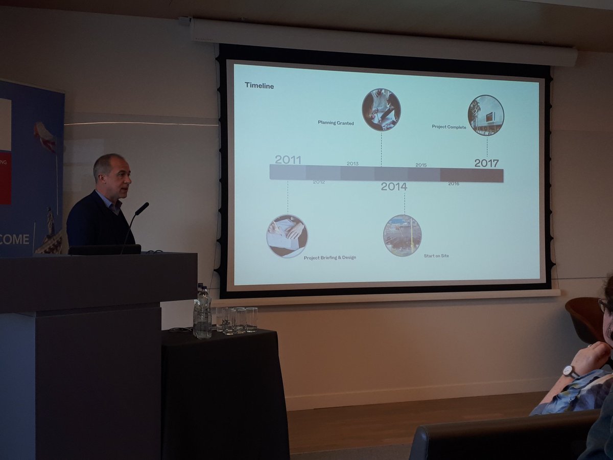 magsironelly's tweet photo. Peter McGovern @henryjlyons describing the process that brought 26 York St @RCSILibrary to fruition #liblearningspaces https://t.co/if4jjVqKM0