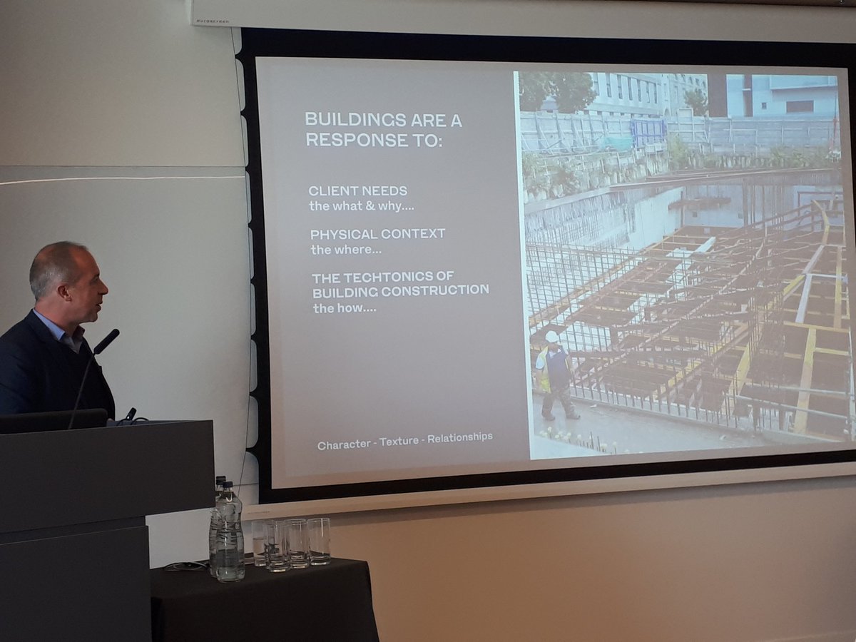 magsironelly's tweet photo. Peter McGovern @henryjlyons describing the process that brought 26 York St @RCSILibrary to fruition #liblearningspaces https://t.co/if4jjVqKM0