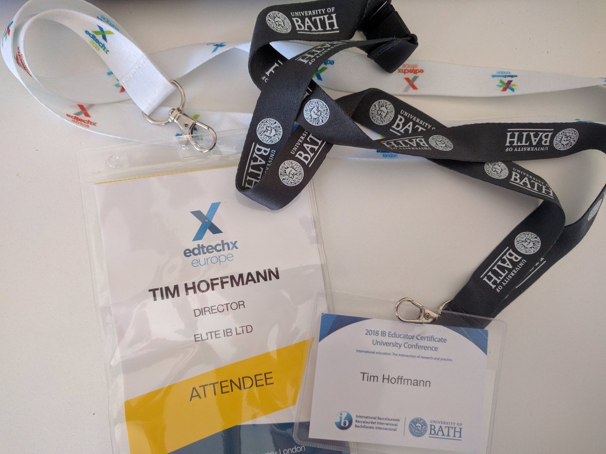 timrhoffmann's tweet photo. Unbelievable past 3 days @ #EdTechX18 and #ibec conferences. Brain in overdrive. https://t.co/7kEQwujfUC