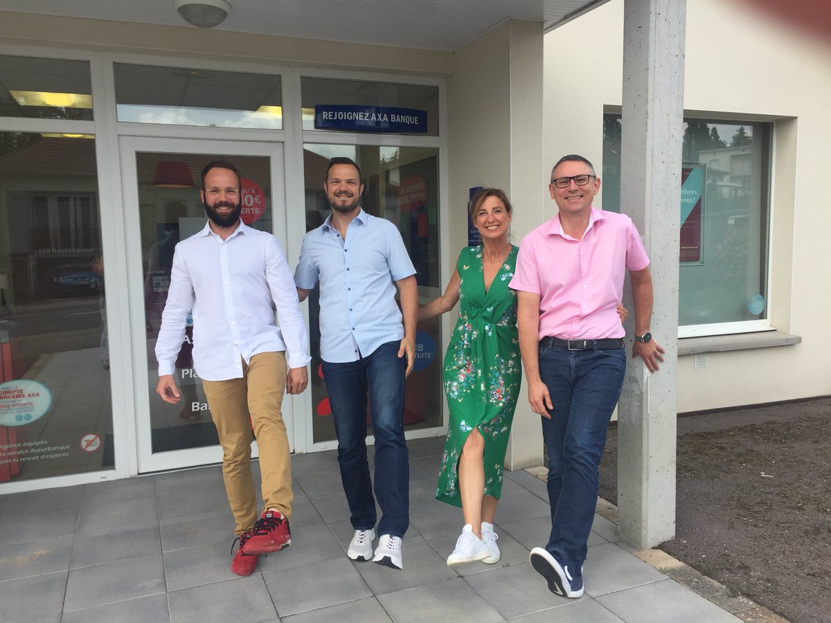 Tous en baskets à l’agence AXA de Gilles Spieldenner a Faulquemont ! Make a wish #AXACRWeek #raymond_j_p #4PA #axafaulquemont