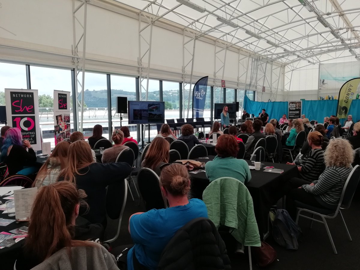 AdvParcSnowdon's tweet photo. And we're off! Delighted to be hosting this Women in Sport Conference with @networkshe and so many other great organisations. Empowering Women in #Wales! @OurSquadCymru @SwimWales @Sported_Wales @CricketWales @YAGwynedd @ActifConwy @JoDennisonSurf @WRU_Community #NorthWales https://t.co/mSaMiyNqoP