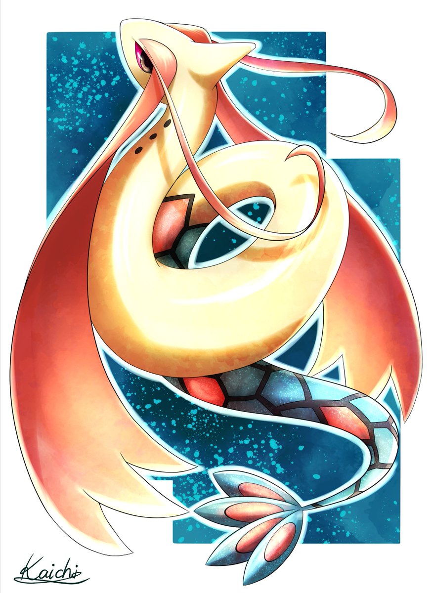 pokemon (creature) no humans solo signature outline full body white border  illustration images