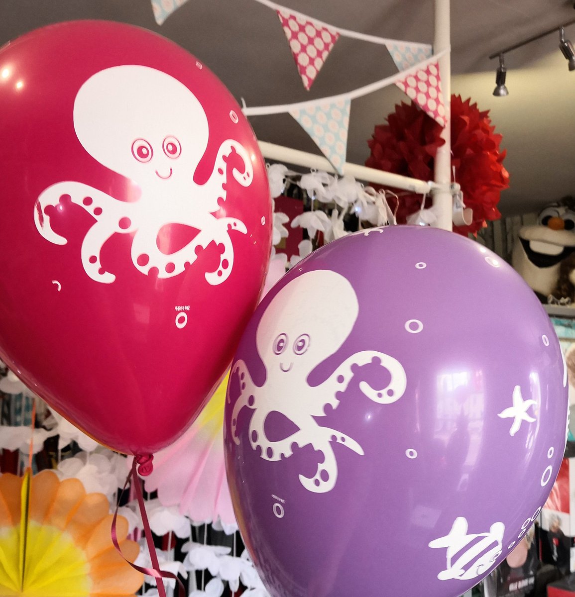 Even our balloons are sticking with the sea theme ready for the Southwold Street Festival this Saturday! #southwold