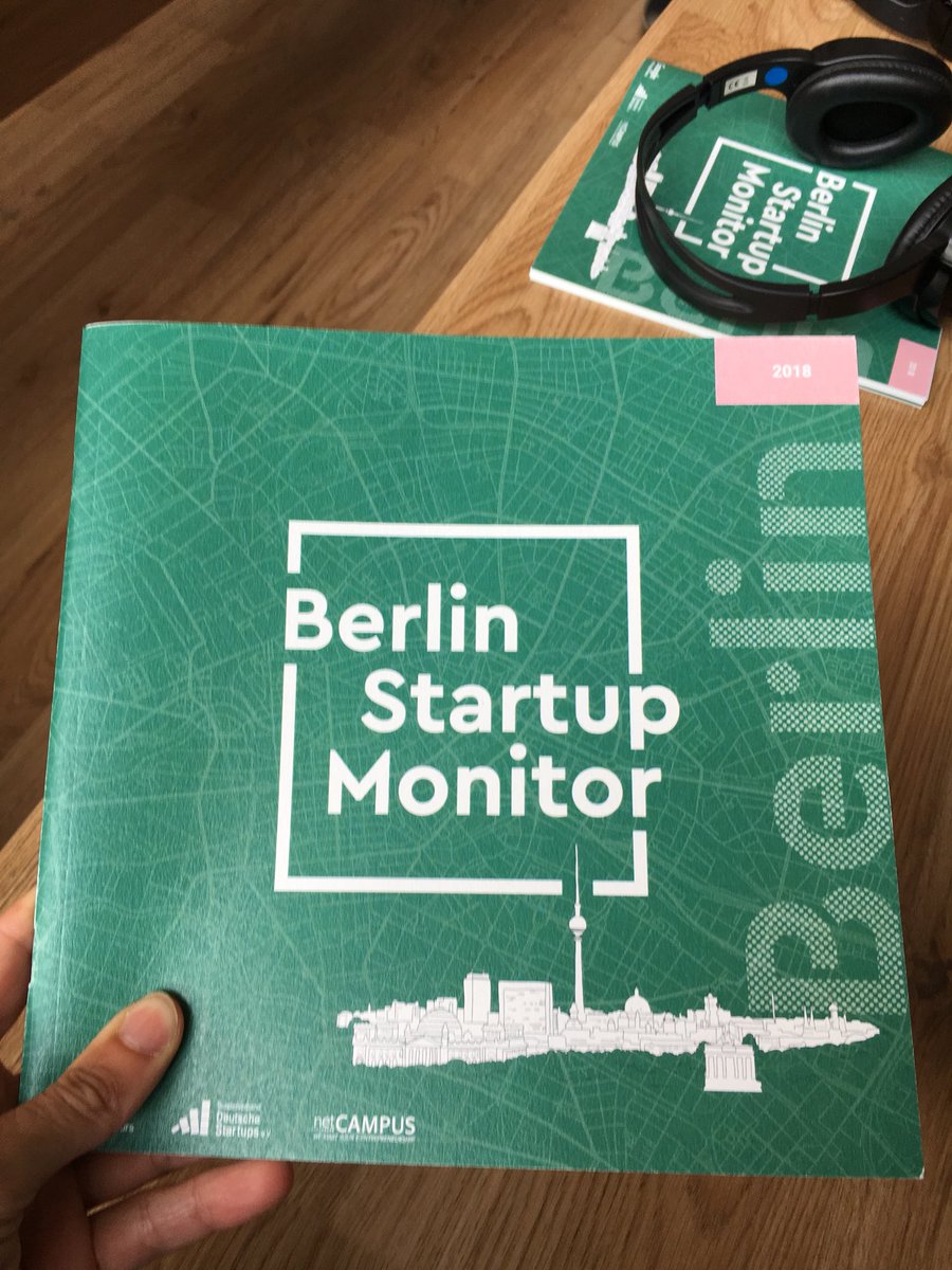 Nice! More research on startups. This time with a focus on Berlin. Let’s hear about the main results and what makes Berlin as a startup hub so special now at #TOA18. Published by @StartupVerband and @GoogleForEntrep #startups #research #bsm18 #berlin #digital