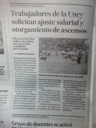 Trabajadores  UNEY tweet media