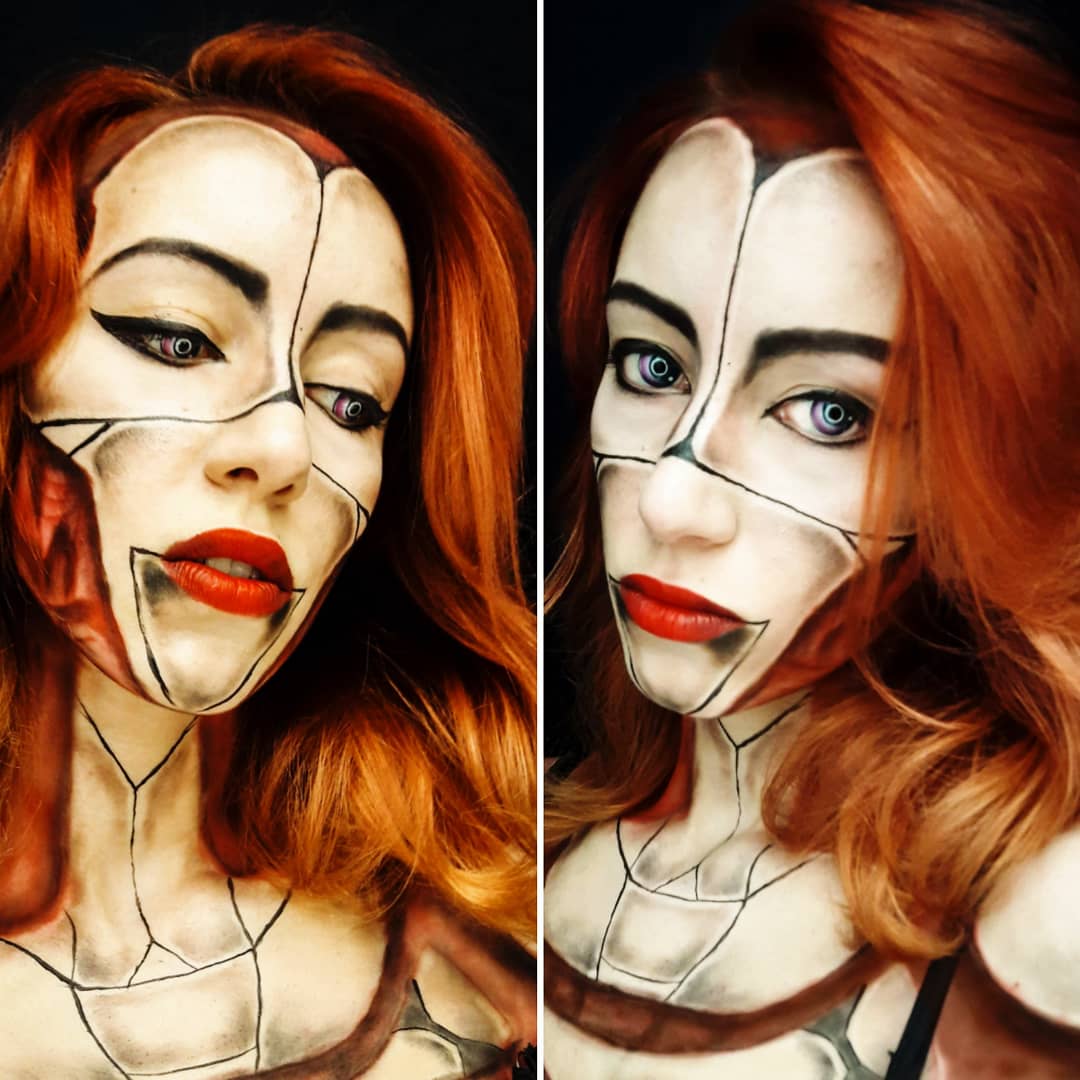 RedChaosCosplay's tweet photo. Waiting for Cyberpunk like~
#Cyberpunk2077 #cosplaymakeup #cosplay https://t.co/ibflSYzDbX