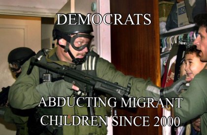 standaloneHQ's tweet photo. Remember Elian Gonzalez and how Clinton/Reno stripped this immigrant/asylum seeking child from his parents? https://t.co/bB9BOFpsWc