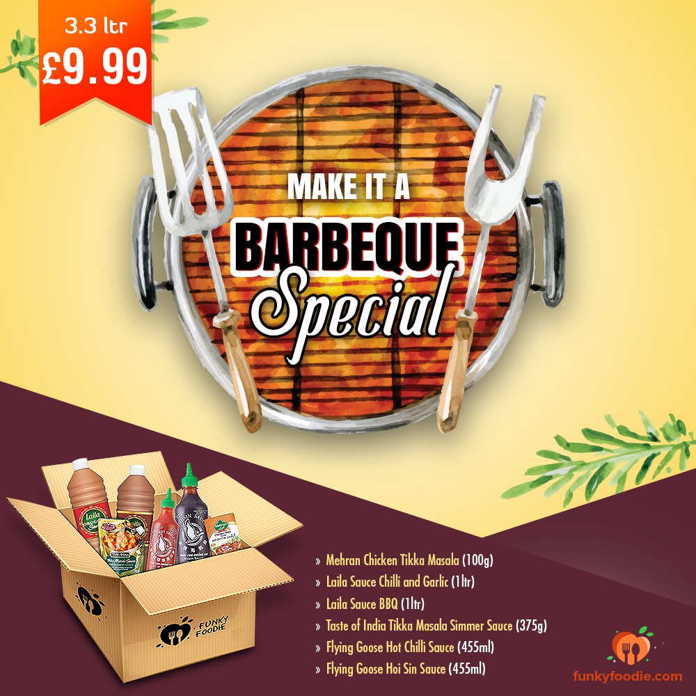 foodie_funky's tweet photo. Try out these classic bbq sauces- in a box - especially put together for you by Funky Foodie!

Order here: - https://t.co/ICELxiAQCT

#BBQ #bbqsauces #Funkyfoodie #Foodie https://t.co/ugiDNS3ERG