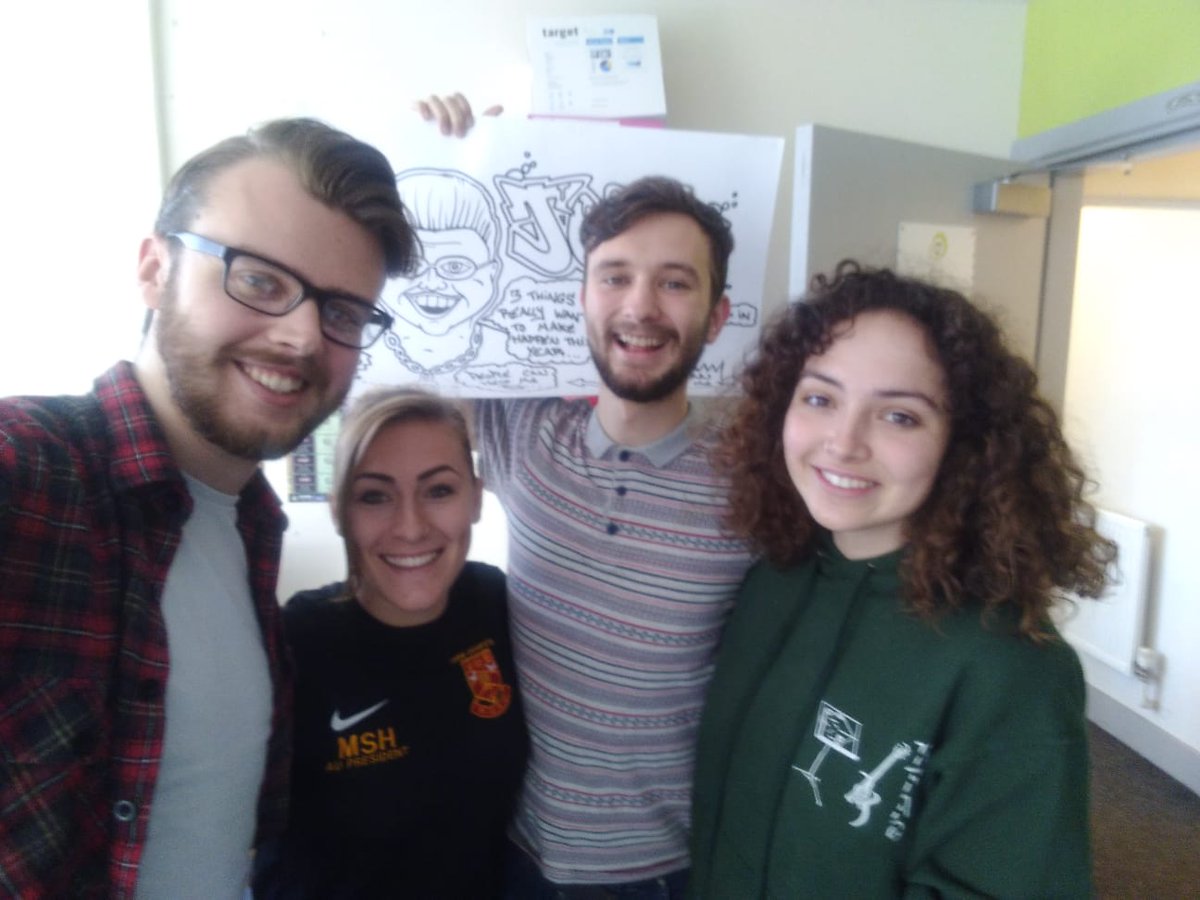 Happy #NationalSelfieDay from our officers! Jeff is here in drawing form ❤