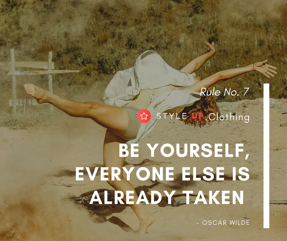 StyleUpClothing's tweet photo. "Be Yourself, everyone else is already taken."- Oscar Wilde. 
StyleUp - Clothing advice according to your body type! #outfitideas #findyourbodytype #your3dlookAlikemodel #dresscode #virtualfittingroom #onlinebodytypecalculator #designerclothes #howtodressyourbodytype #styletips https://t.co/GqxGxTPoPs