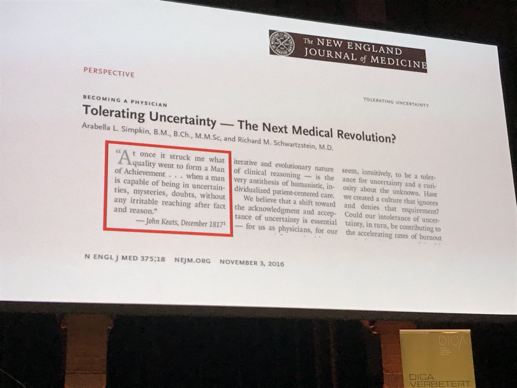 Paradigma van verbeteren en leren en transparantie. ‘Accountabilty and trust’. Waarden van zorg vormen het fundament voor een mindset van willen leren. Dat vraagt openheid, kwetsbaarheid en resultaten tonen #dicacongres #zorg <a href="/IGJnl/">Inspectie Gezondheidszorg en Jeugd</a> <a href="/egerrit/">Erik Gerritsen</a>