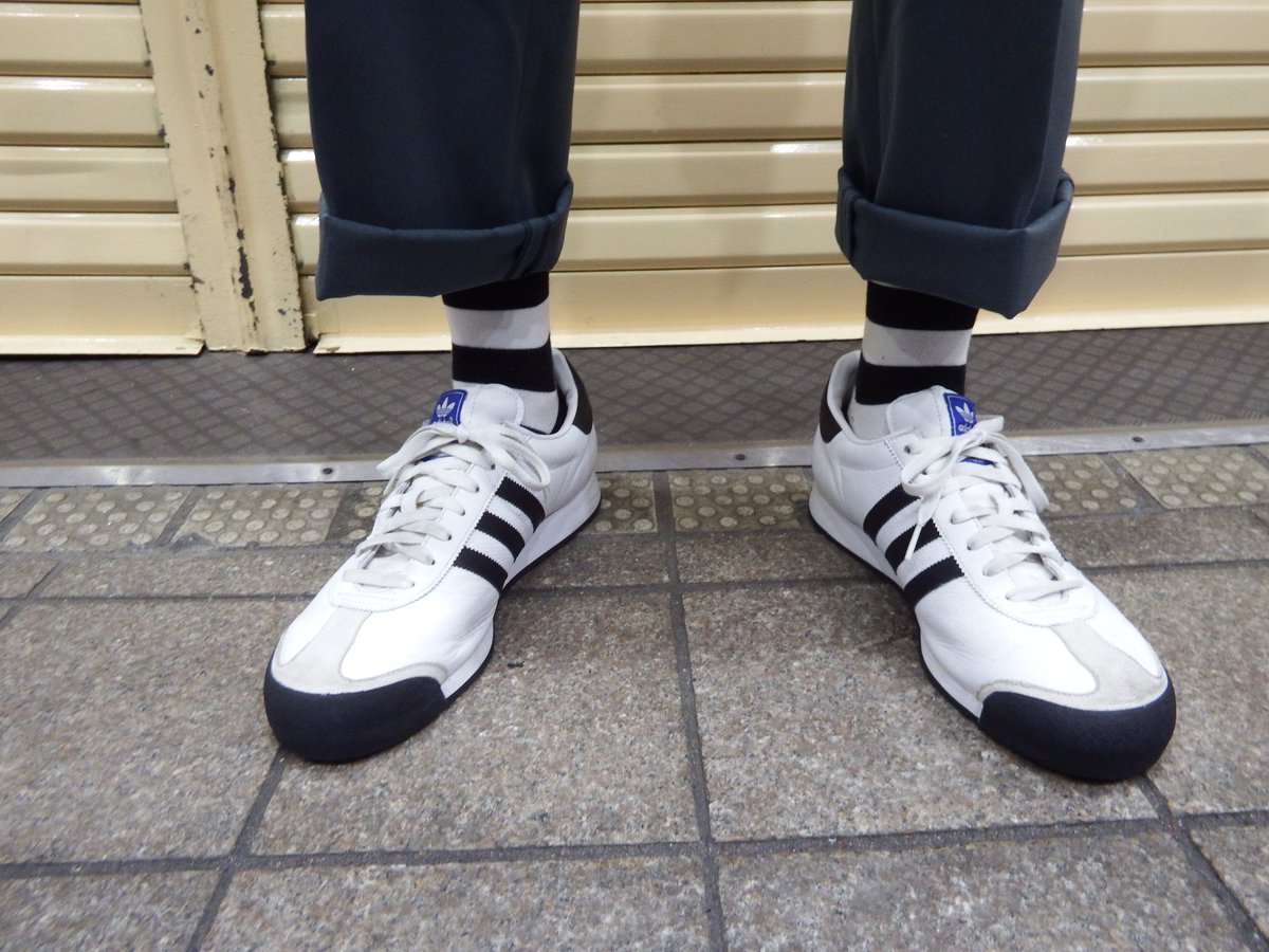 טוויטר Used Clothing Seed בטוויטר コーディネート Tops ノーカラー ストライプ シャツ 3990 Tax Bottom スラックス 3990 Tax Shoes Adidas サモア 6990 Tax 本日もご来店 お買い上げありがとうございました 明日も宜しくお願いします T Co